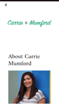 Mobile Screenshot of carriemumford.com